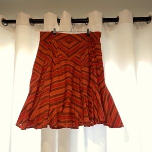 Vintage orange skirt